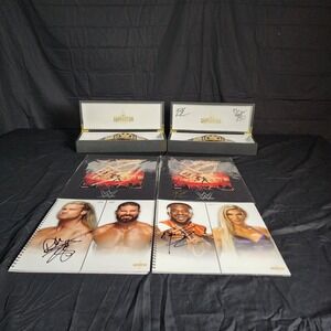 WWE 2021 Super Star Experience, Belts, Signature‎ Books And Posters